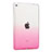 Funda Silicona Ultrafina Transparente Gradiente para Apple iPad Mini 4 Rosa