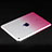 Funda Silicona Ultrafina Transparente Gradiente para Apple iPad Mini 4 Rosa