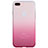 Funda Silicona Ultrafina Transparente Gradiente para Apple iPhone 7 Plus Rosa