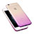 Funda Silicona Ultrafina Transparente Gradiente Z01 para Apple iPhone 6 Plus Morado