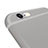 Funda Silicona Ultrafina Transparente Mate para Apple iPhone 6S Gris