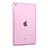 Funda Silicona Ultrafina Transparente para Apple iPad Air Rosa