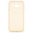 Funda Silicona Ultrafina Transparente para Samsung Galaxy E5 SM-E500F E500H Oro