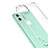 Funda Silicona Ultrafina Transparente T02 para Apple iPhone 11 Claro