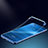 Funda Silicona Ultrafina Transparente T04 para Huawei P8 Lite (2017) Azul