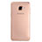 Funda Silicona Ultrafina Transparente T06 para Samsung Galaxy C5 SM-C5000 Oro