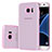 Funda Silicona Ultrafina Transparente T07 para Samsung Galaxy S7 Edge G935F Rosa