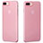 Funda Silicona Ultrafina Transparente T11 para Apple iPhone 7 Plus Rosa