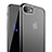 Funda Silicona Ultrafina Transparente T18 para Apple iPhone SE (2020) Negro