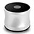 Mini Altavoz Portatil Bluetooth Inalambrico Altavoces Estereo S04 Plata