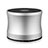 Mini Altavoz Portatil Bluetooth Inalambrico Altavoces Estereo S04 Plata