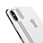 Protector de Pantalla Cristal Templado Frontal y Trasera T01 para Apple iPhone X Blanco