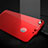 Protector de Pantalla Cristal Templado Trasera para Apple iPhone 7 Plus Rojo