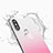 Protector de Pantalla Trasera Gradiente para Apple iPhone X Rosa