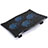 Soporte Ordenador Portatil Refrigeracion USB Ventilador 9 Pulgadas a 16 Pulgadas Universal M08 para Apple MacBook Pro 15 pulgadas Retina Negro