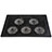 Soporte Ordenador Portatil Refrigeracion USB Ventilador 9 Pulgadas a 16 Pulgadas Universal M09 para Apple MacBook Pro 15 pulgadas Negro