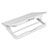 Soporte Ordenador Portatil Refrigeracion USB Ventilador 9 Pulgadas a 16 Pulgadas Universal M18 para Huawei Honor MagicBook 15 Blanco