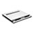 Soporte Ordenador Portatil Universal K01 para Apple MacBook Air 13 pulgadas (2020) Plata