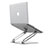 Soporte Ordenador Portatil Universal K02 para Apple MacBook Air 13 pulgadas (2020) Plata