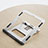 Soporte Ordenador Portatil Universal K04 para Apple MacBook 12 pulgadas Plata