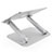 Soporte Ordenador Portatil Universal S08 para Apple MacBook Air 13 pulgadas (2020) Plata