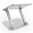 Soporte Ordenador Portatil Universal S08 para Apple MacBook Air 13 pulgadas (2020) Plata