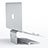 Soporte Ordenador Portatil Universal S09 para Apple MacBook Air 13 pulgadas (2020) Plata