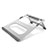 Soporte Ordenador Portatil Universal S10 para Apple MacBook 12 pulgadas Plata