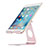 Soporte Universal Sostenedor De Tableta Tablets Flexible K15 para Apple iPad 10.2 (2019) Oro Rosa