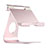 Soporte Universal Sostenedor De Tableta Tablets Flexible K15 para Apple iPad Mini Oro Rosa