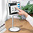 Soporte Universal Sostenedor De Tableta Tablets Flexible K27 para Apple iPad Air Blanco