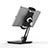 Soporte Universal Sostenedor De Tableta Tablets Flexible T47 para Samsung Galaxy Tab S 8.4 SM-T700 Negro