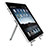 Soporte Universal Sostenedor De Tableta Tablets para Apple iPad 3 Plata