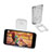 Soporte Universal Sostenedor De Tableta Tablets T22 para Samsung Galaxy Tab S5e Wi-Fi 10.5 SM-T720 Claro