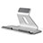 Soporte Universal Sostenedor De Tableta Tablets T25 para Apple iPad Air 3 Plata