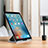 Soporte Universal Sostenedor De Tableta Tablets T25 para Apple iPad Air 5 10.9 (2022) Plata