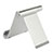 Soporte Universal Sostenedor De Tableta Tablets T27 para Apple iPad 3 Plata