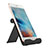 Soporte Universal Sostenedor De Tableta Tablets T27 para Samsung Galaxy Tab S5e 4G 10.5 SM-T725 Negro