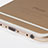Tapon Antipolvo Lightning USB Jack J03 para Apple iPad 4 Blanco