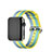 Tela Correa De Reloj Pulsera Eslabones para Apple iWatch 2 38mm Amarillo