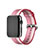 Tela Correa De Reloj Pulsera Eslabones para Apple iWatch 38mm Rosa