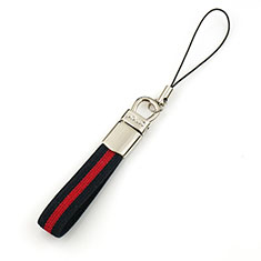 Acollador Cordon Lanyard K14 para Accessories Da Cellulare Penna Capacitiva Rojo y Negro