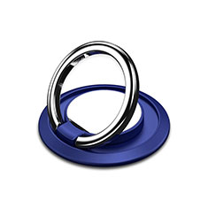 Anillo de dedo Soporte Magnetico Universal Sostenedor De Telefono Movil H10 para Samsung Galaxy Y Duos S6102 Azul