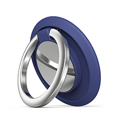 Anillo de dedo Soporte Magnetico Universal Sostenedor De Telefono Movil H14 para Accessoires Telephone Mini Haut Parleur Azul