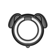 Anillo de dedo Soporte Magnetico Universal Sostenedor De Telefono Movil H15 para Xiaomi Mi 12 Pro Negro