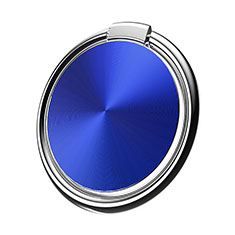 Anillo de dedo Soporte Magnetico Universal Sostenedor De Telefono Movil Z01 para Accessoires Telephone Brassards Azul