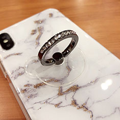 Anillo de dedo Soporte Universal Sostenedor De Telefono Movil S15 para Sony Xperia X Compact Gris