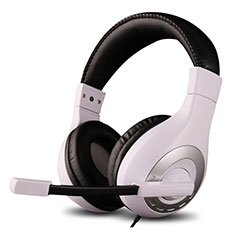 Auricular Cascos Auriculares Estereo H50 para Motorola Moto G100 5G Blanco