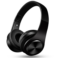 Auricular Cascos Bluetooth Auriculares Estereo Inalambricos H76 para Motorola Moto G8 Power Lite Negro