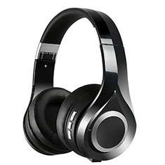 Auricular Cascos Estereo Bluetooth Auriculares Inalambricos H75 para Sony Xperia C5 Ultra Negro